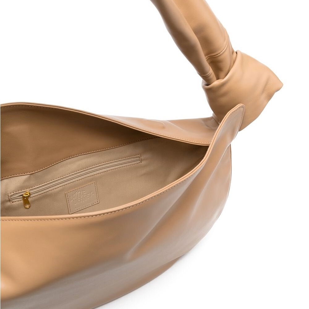 Little Liffner Double Knot Bag in Beige - Picture 2 of 16